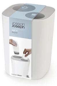 Joseph Joseph Split odpadkový koš 8 l bílá-šedá 70514