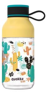 Dětská láhev Ice, 430ml, Quokka, kaktus