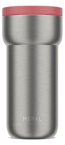 Nerezový termohrnek Ellipse, 375ml, Mepal, tmavě růžový