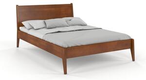 Dvoulůžková postel z bukového dřeva v hnědé a přírodní barvě 180x200 cm Visby Radom – Skandica
