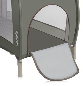 Lionelo - Cestovní postýlka SVEN PLUS Beige Olive