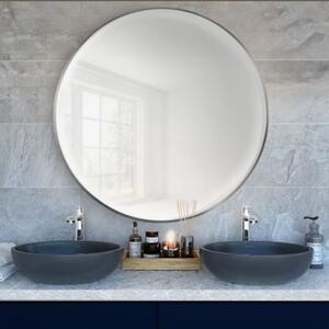 Baltica Design Tiny Border Round zrcadlo 80x80 cm kulatý stříbrná 5904107904467