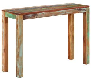 Konzolový stolek 110 x 35 x 76 cm masivní recyklované dřevo 337271