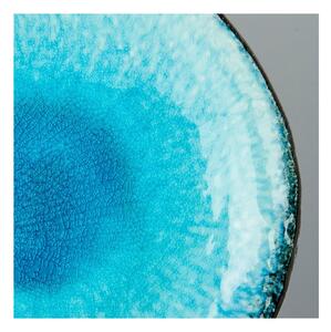 Modrý keramický talíř MIJ Sky, ø 27 cm