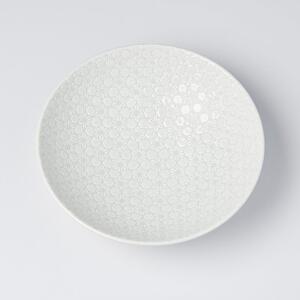 Bílá keramická miska na ramen MIJ Star, ø 25 cm