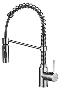 Kuchinox Serpen, vysoká dřezová baterie, chromová, LAV-BKP_06SD
