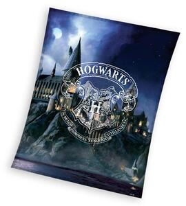 Carbotex DĚTSKÁ FLEECOVÁ DEKA HARRY POTTER 130X170 CM VZOROVANÁ