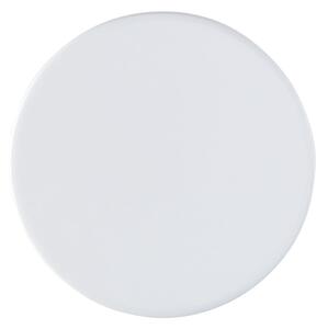 Bílý nástěnný háček Wenko Melle, ⌀ 5 cm