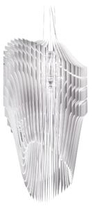 Slamp AVISXL0WHF01T00000EU Avia suspension XL, bílé designové svítidlo od Zaha Hadid, 6x52+1x100W, 140cm