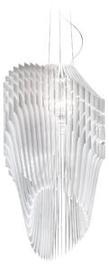 Slamp AVISM00WHF01T00000EU Avia suspension M, bílé designové svítidlo od Zaha Hadid, 3x12W E27 + 7W Spot LED PAR 20, 100cm