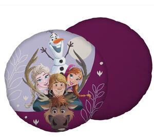 Jerry Fabrics DĚTSKÝ DEKORAČNÍ POLŠTÁŘ FROZEN 40X40 CM VZOROVANÁ