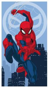 Jerry Fabrics DĚTSKÝ BAVLNĚNÝ RUČNÍK SPIDERMAN 70X140 CM VZOROVANÁ