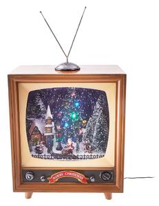 SANTA TV Retro LED hrací televize 50 cm