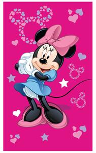 Jerry Fabrics DĚTSKÝ FROTÉ RUČNÍK MINNIE 30X50 CM VZOROVANÝ