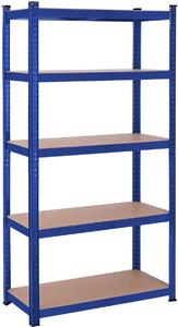 SONGMICS Regál Wera 90x180 cm modrý