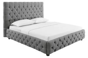 Massive home | Postel PARIS CHESTERFIELD 180x200cm - šedá