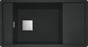 Franke granitový dřez 87.7x49.5 cm černá 114.0633.153