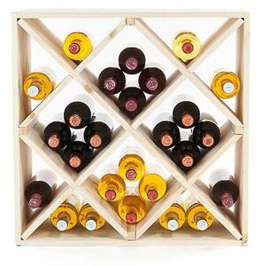 Regál na víno Clever RW-6-5 (60 x 60 x 30 cm)