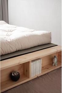 Dvoulůžková postel z borovicového dřeva s roštem 140x200 cm Ziggy – Karup Design