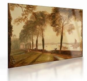 Skleněný obraz - Joseph Mallord William Turner, Mortlake Terrace, reprodukce (70x50 cm)