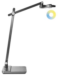LED stolní lampa SERPENS se stmívačem Šedá