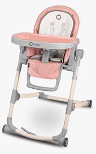 Jídelní židlička Cora - Růžová