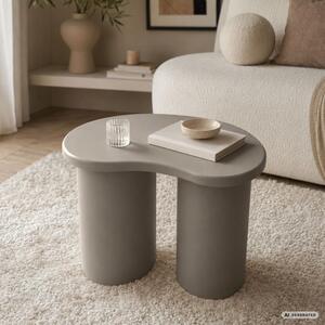 Designový odkládací stolek BEGRIS - šedý