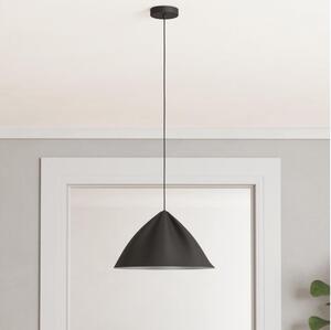Eglo 900835 - Lustr na lanku PODERE 1xE27/40W/230V černá