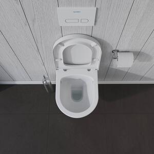 Duravit ME by Starck záchodová mísa závěsná Bez oplachového kruhu bílá 25300900001