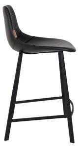 Sada 2 černých vysokých židlí Dutchbone Franky, výška 91 cm