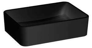 JIKA H8184237161121 - Umyvadlo na desku CUBITO 50x35 cm keramika/matná černá