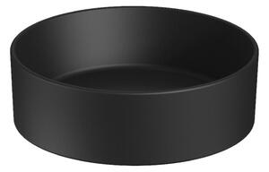 JIKA H8184207161121 - Umyvadlo na desku CUBITO pr. 40 cm keramika/matná černá