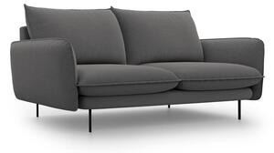 Tmavě šedá pohovka Cosmopolitan Design Vienna, 160 cm