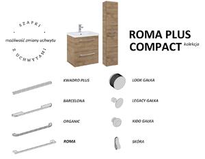 Elita Roma Plus Compact umyvadlo se skříňkou a madly 61.7 cm dub 167621