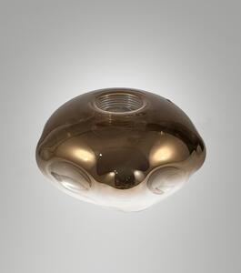 FABAS 3849-51-388 Stínidlo Kit Luci Glass pro závěsnou základnu 8W bronz - FABAS