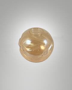 FABAS 3848-51-125 Stínidlo Kit Luci Glass pro závěsnou základnu 8W amber - FABAS