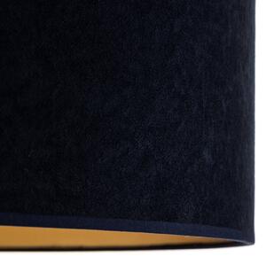 Stropní svítidlo Golden Roller Ø 60 cm tmavě modrá/zlatá