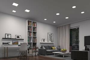 PAULMANN Smart Home Zigbee LED vestavné svítidlo Areo VariFit IP44 hranaté 175x175mm 13W bílá měnitelná bílá 930.47
