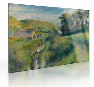 Skleněný obraz - Auguste Renoir, The Mussel Harvest, reprodukce (70x50 cm)