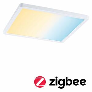 PAULMANN Smart Home Zigbee LED vestavné svítidlo Areo VariFit IP44 hranaté 230x230mm 16W bílá měnitelná bílá 930.48