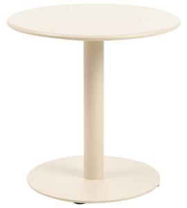 Zahradní konferenční stolek VITTUONE 50 cm 50 cm Kov Béžová