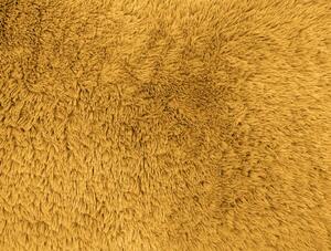 Plyšový koberec COMFIT - HOŘČICOVĚ ŽLUTÝ - 80x130 cm