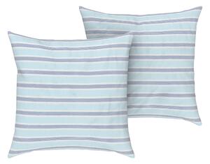 Livarno home Potah na polštář Renforcé, 50 x 60 cm, 2 kusy (pruhy) (100389505004)