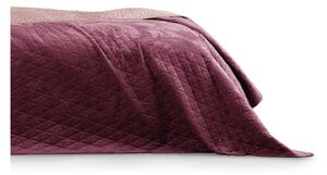 Fialovo-růžový přehoz přes postel AmeliaHome Laila Mauve, 220 x 240 cm