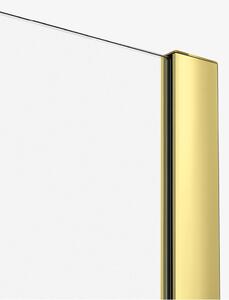 New Trendy Smart Light Gold sprchové dveře 150 cm posuvné zlatá lesk/průhledné sklo EXK-4218