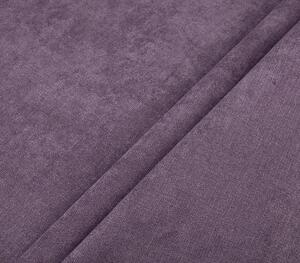 Rozkládací rohová sedačka SANTIMO fialová / bílá