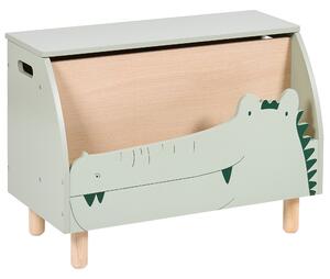 Skříňka na hračky TILBA 44 cm Světle zelená