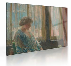 Skleněný obraz - Childe Hassam, The New York Window, reprodukce (70x50 cm)