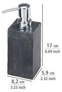 Wenko Slate Rock dávkovač mýdla 250 ml šedá 17921100