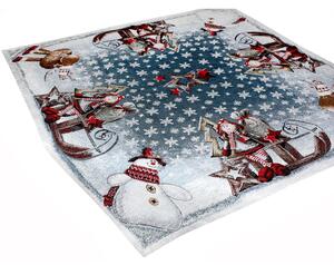 Gobelínový ubrus na stůl 90x90 cm Chenille IT017 Barva Vícebarevná Rozměry 90x90 cm